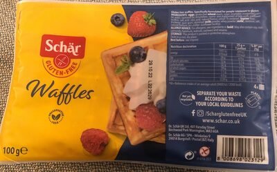 Confezione di waffel senza glutine Schär