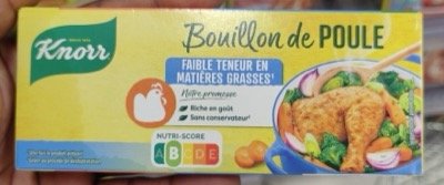 Boîte de bouillon de poule dégraissé Knorr