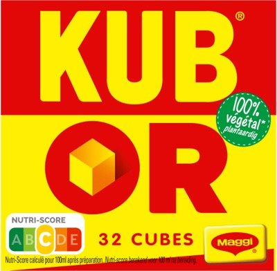 Boîte de bouillon Maggi Kub Or