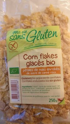 Paquet de Corn flakes glacés bio Ma vie sans gluten