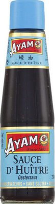 Garrafa de molho de ostra Ayam