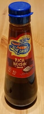 Garrafa de molho hoisin Blue Dragon vendido no Reino Unido