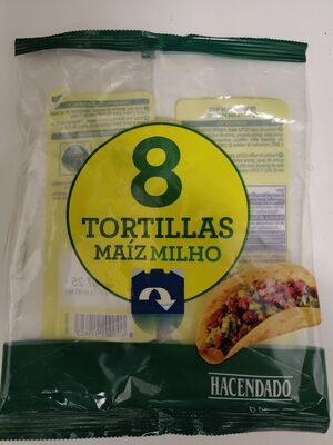 Confezione di 8 Tortillas de Maíz Hacendado