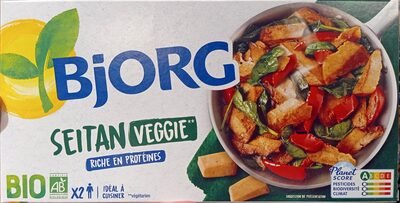 Emballage de Seitan veggie Bjorg